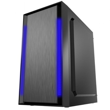 Caja pc gembird ccc-fornax-960b gaming design 3 x 12 cm ventiladores azul