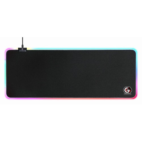Gembird mp-gameled-l alfombrilla gaming led light effect l-size 300 x 800 mm