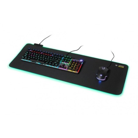 Alfombrilla ibox mpg5 aurora gaming 80x30 pad led