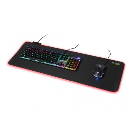 Alfombrilla ibox mpg5 aurora gaming 80x30 pad led