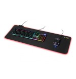Alfombrilla ibox mpg5 aurora gaming 80x30 pad led