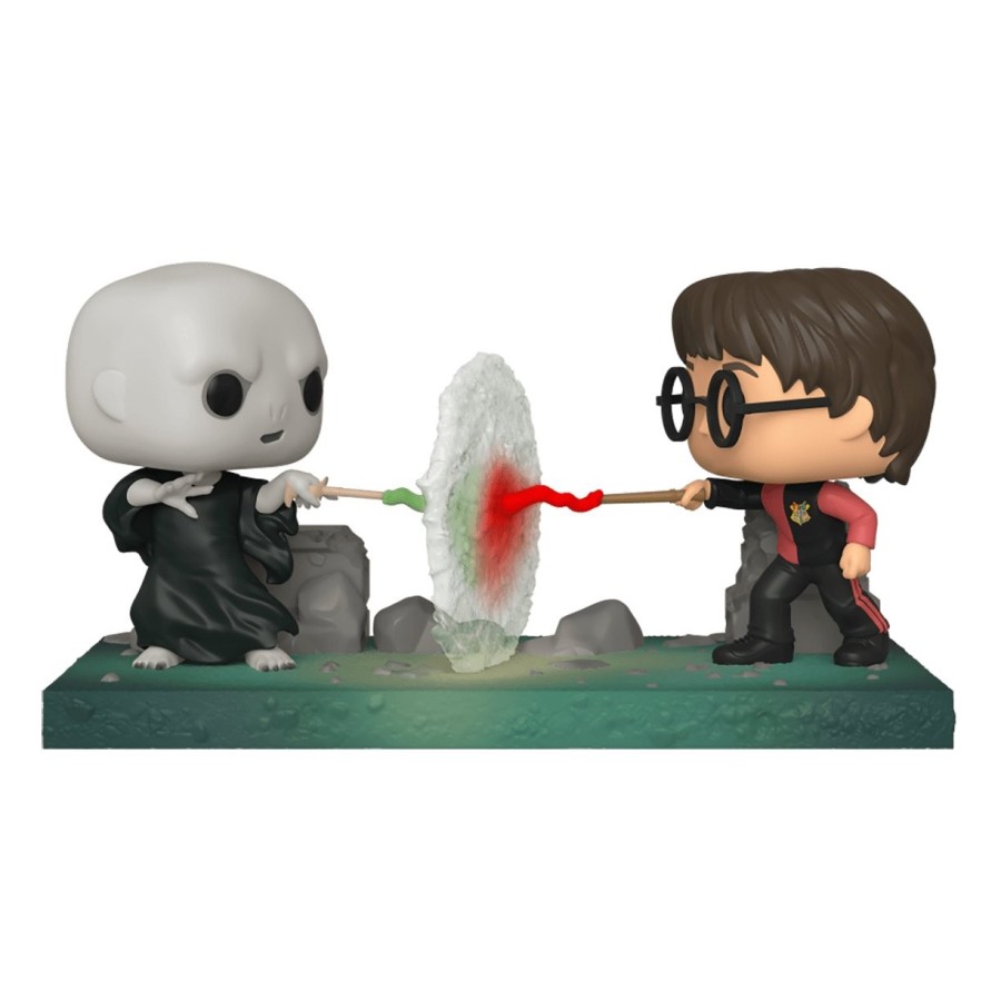 Funko pop harry potter escena harry vs voldemort