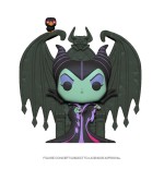 Figura pop disney villains maleficent with throne