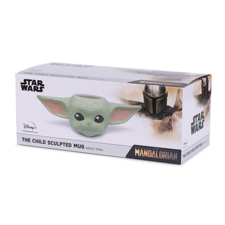 Taza desayuno the mandalorian baby yoda