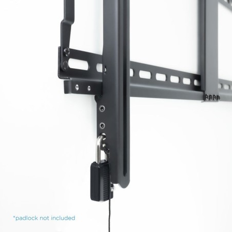 Tooq soporte fijo de pared para tv de 43"-90" - peso max 70kg - vesa 800x400mm - negro