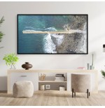 Tooq soporte fijo de pared para tv de 43"-90" - peso max 70kg - vesa 800x400mm - negro