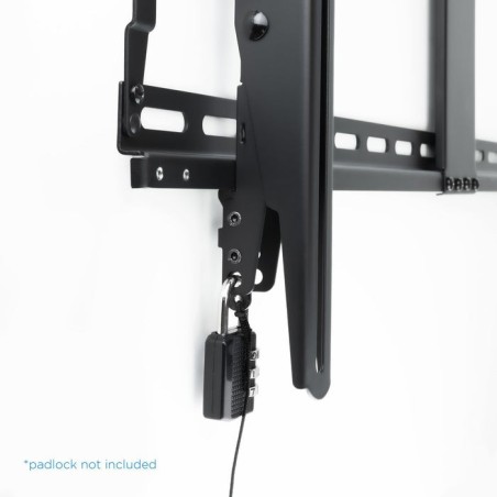 Tooq soporte fijo de pared para tv de 43"-90" - inclinable - peso max 70kg - vesa 800x400mm - negro