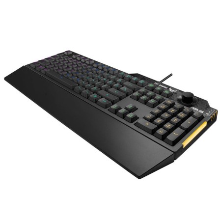 Teclado asus tuf gaming negro 90mp01x0-bksa00