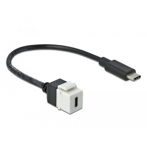 Adap delock keystone usb 3.0 c to usb 3.0 c mit cable