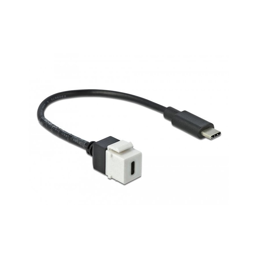 Adap delock keystone usb 3.0 c to usb 3.0 c mit cable