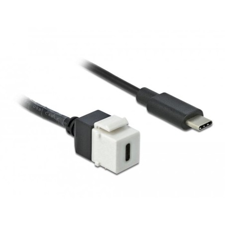 Adap delock keystone usb 3.0 c to usb 3.0 c mit cable