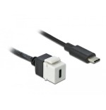 Adap delock keystone usb 3.0 c to usb 3.0 c mit cable