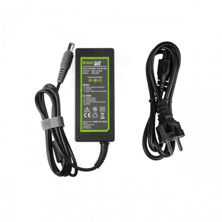 Cargador green cell pro 20v 3.25a 65w para lenovo b590 thinkpad r61 r500 t430 t430s t510 t520 t530 x200 x201 x220 x230