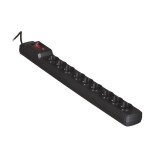 Activejet acj combo 9gn 3m regleta negra con cable