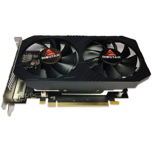 Vga biostar radeon rx560 dual cooling 4gb ddr5 1175mhz pci 3.0 dvi hdmi displayport