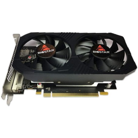 Vga biostar radeon rx560 dual cooling 4gb ddr5 1175mhz pci 3.0 dvi hdmi displayport
