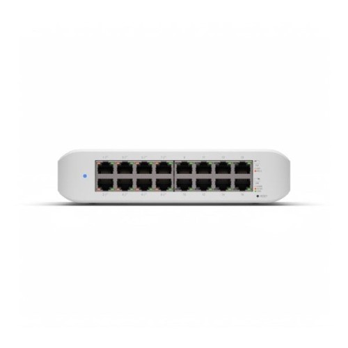 Switch ubiquiti unifi lite usw-lite-16-poe 16 puertos rj45 10 100 1000 poe