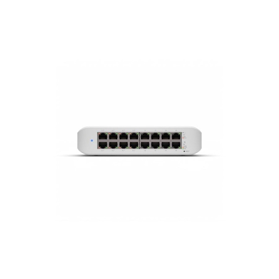 Switch ubiquiti unifi lite usw-lite-16-poe 16 puertos rj45 10 100 1000 poe
