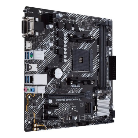 Placa base asus am4 prime b450m-k ii m-atx/2xddr4/4xsata6/2xusb 3.2/4x usb2.0 90mb1600-m0eay0