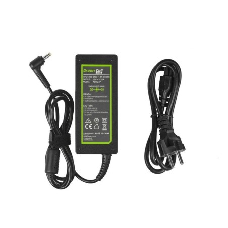 Cargador portatil lenovo 20v 3.25a 4.0x1.7mm greencell ad123p