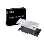 Tarjeta asus hyper m.2 x16 gen 4 card 90mc08a0-m0eay0