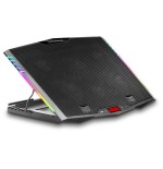 Soporte refrigerante mars gaming mnbc5 para portátiles hasta 17.3' iluminación led