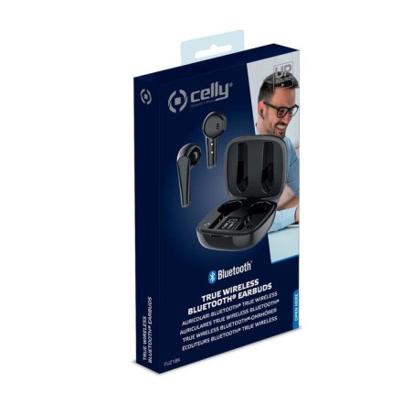 Celly fuz1 auriculares dentro de oído negro bluetooth