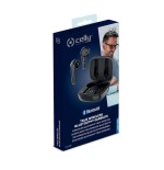 Celly fuz1 auriculares dentro de oído negro bluetooth