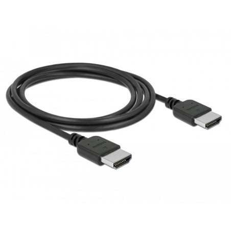 Delock cable hdmi premium 4k 60 hz 2m negro