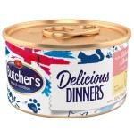 Butcher's classic delicious dinners con salmón y gambas - lata 85g