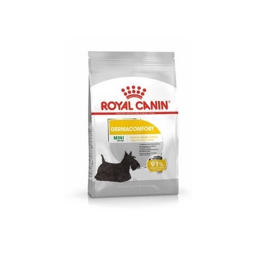 Royal canin mini dermacomfort - karma sucha dla psów doroslych ras malych o wrazliwej skórze, sklonnej do podraznien - 3kg