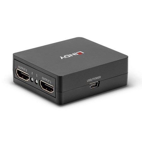 Lindy 38358 divisor de video hdmi 2x hdmi