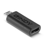 Adaptador lindy usb 2.0 tipo c a micro-b