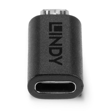 Adaptador lindy usb 2.0 tipo c a micro-b