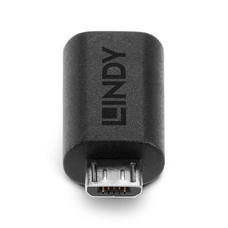 Adaptador lindy usb 2.0 tipo c a micro-b