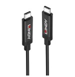 Lindy 43308 cable usb 5 m usb 3.2 gen 2 [3.1 gen 2] usb c negro