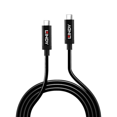 Lindy 43308 cable usb 5 m usb 3.2 gen 2 [3.1 gen 2] usb c negro
