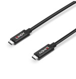 Lindy 43308 cable usb 5 m usb 3.2 gen 2 [3.1 gen 2] usb c negro