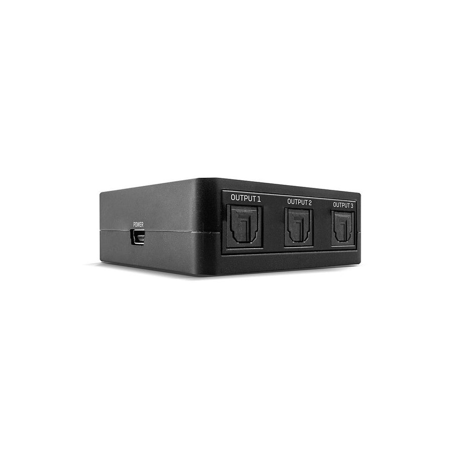 Lindy divisor de audio digital toslink (óptico) de 3 puertos