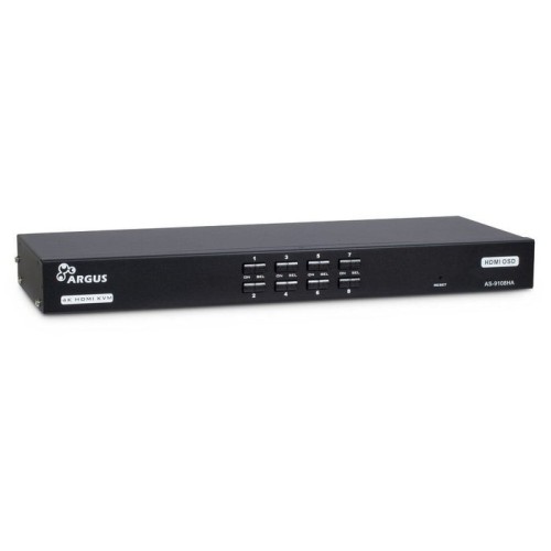 Inter-tech kvm-switch as-9108ha rackmount hdmi, 8xhdmi/usb retail