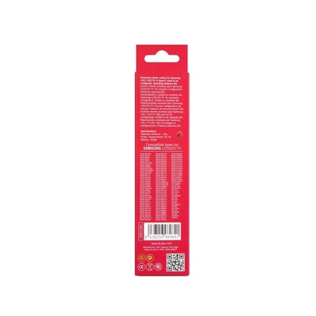 Dcu 30901050 mando a distancia universal para televisores samsung lcd/led