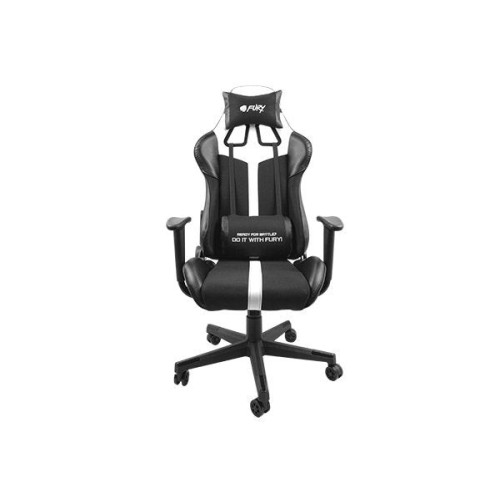 Silla gaming fury avenger xl negra/blanca