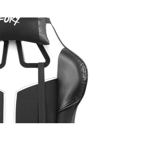 Silla gaming fury avenger xl negra/blanca