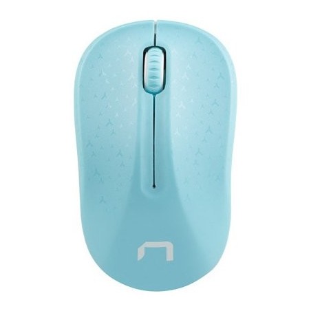 Natec toucan azul-blanco 1600dpi ratón inalámbrico nmy-1651