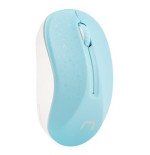 Natec toucan azul-blanco 1600dpi ratón inalámbrico nmy-1651