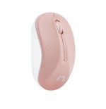 Natec raton toucan óptico inalámbrico rosa-blanco