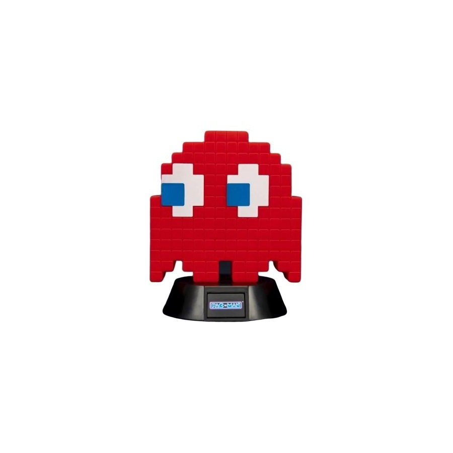 Lampara paladone icon pac - man blinky fantasmita
