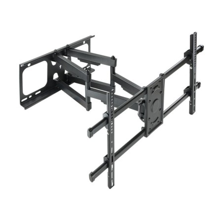 Tooq soporte de pared con doble brazo articulado para tv de 37"-90" - giratorio e inclinable - peso max 75kg - vesa