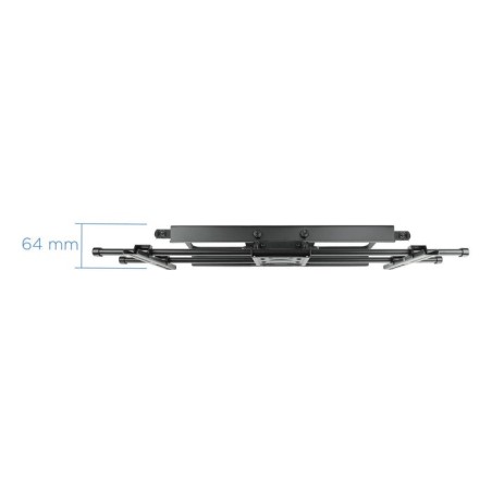 Tooq soporte de pared con doble brazo articulado para tv de 37"-90" - giratorio e inclinable - peso max 75kg - vesa