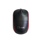 L-link raton usb optico negro/rojo ll-2080-r